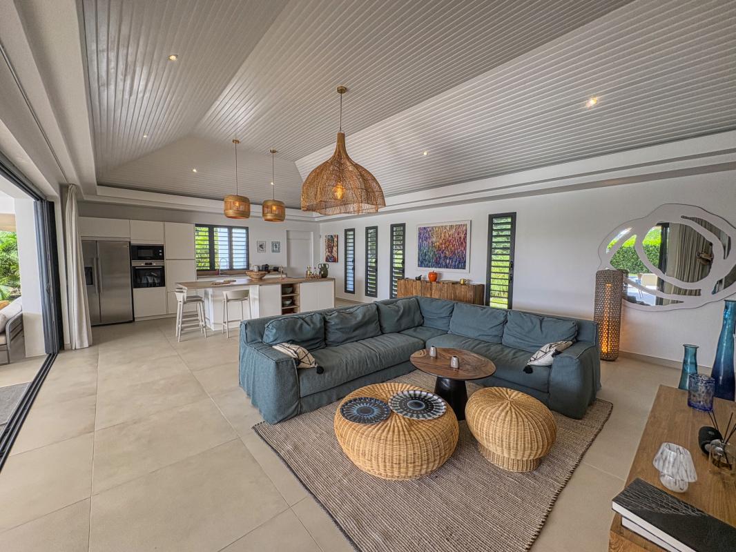 27.Location villa piscine Saint François Guadeloupe_Salon
